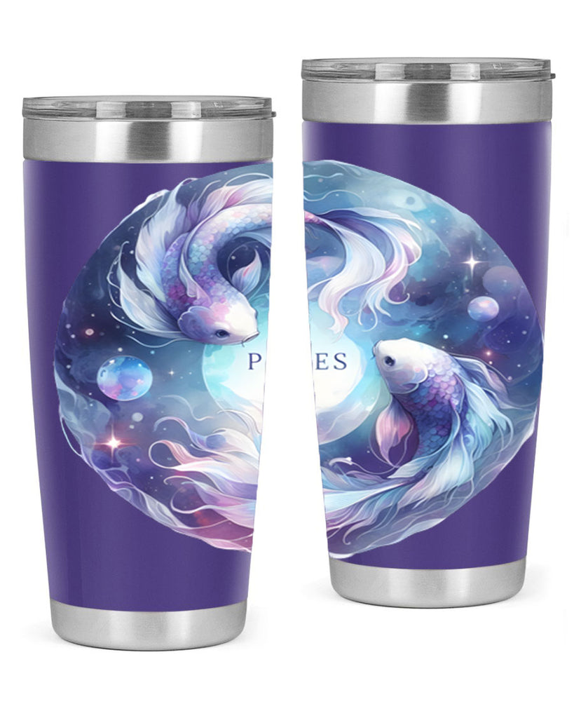 pisces 348#- zodiac- Tumbler