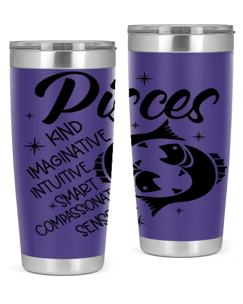 pisces 371#- zodiac- Tumbler