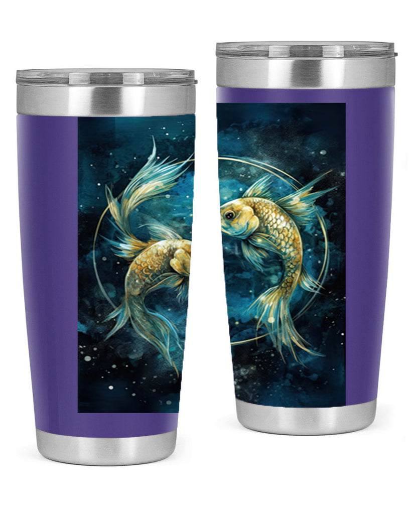 pisces 53#- zodiac- Tumbler