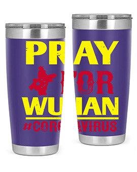 pray for wuhan coronavirus Style 27#- corona virus- Cotton Tank