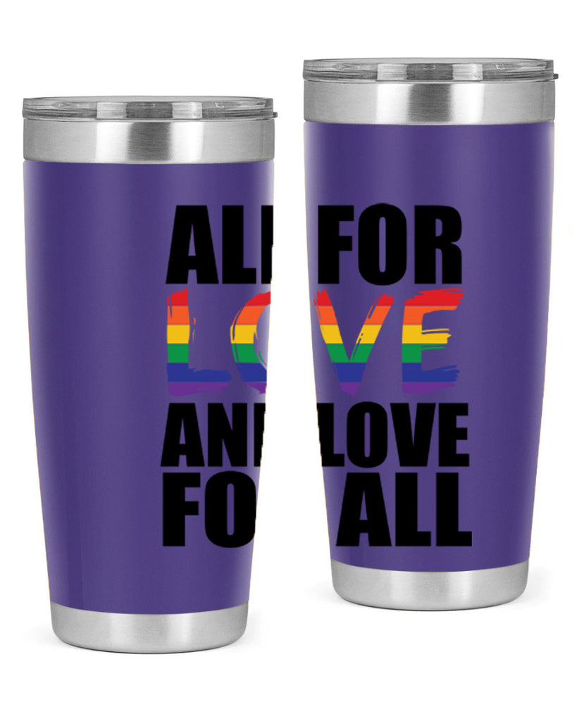 pride love for all 65#- lgbt- Tumbler