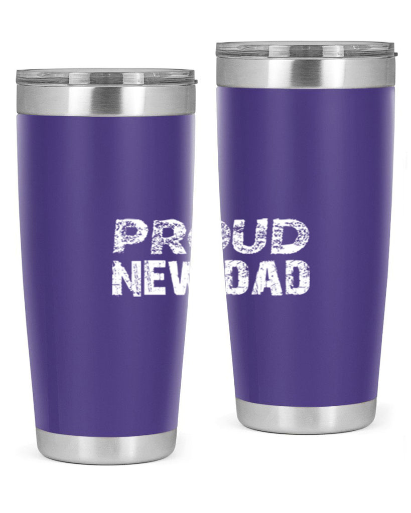 proud new dad 70#- dad- Tumbler