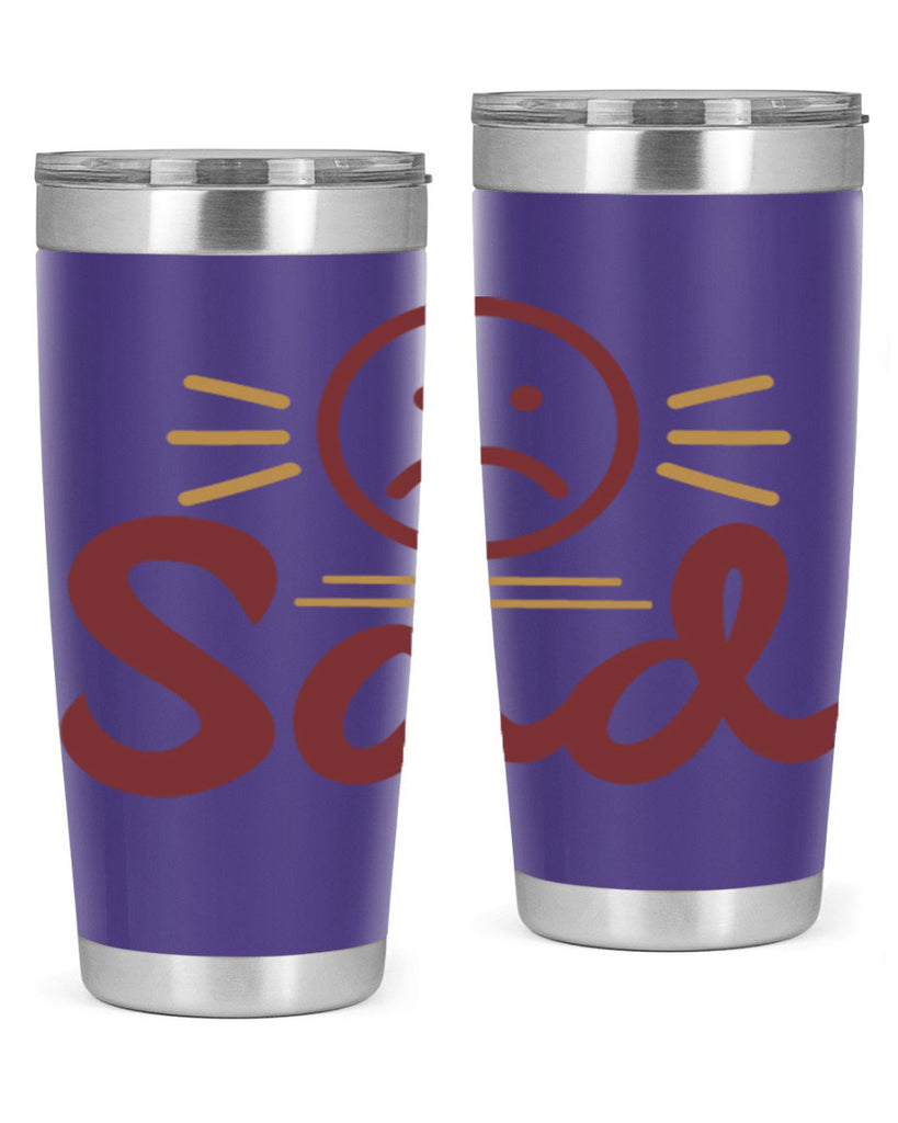 sad 5#- fathers day- Tumbler