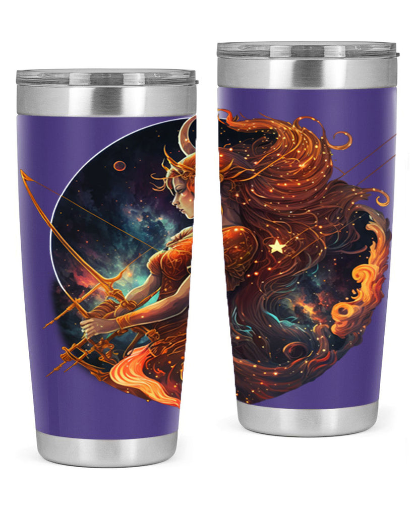 sagittarius 417#- zodiac- Tumbler