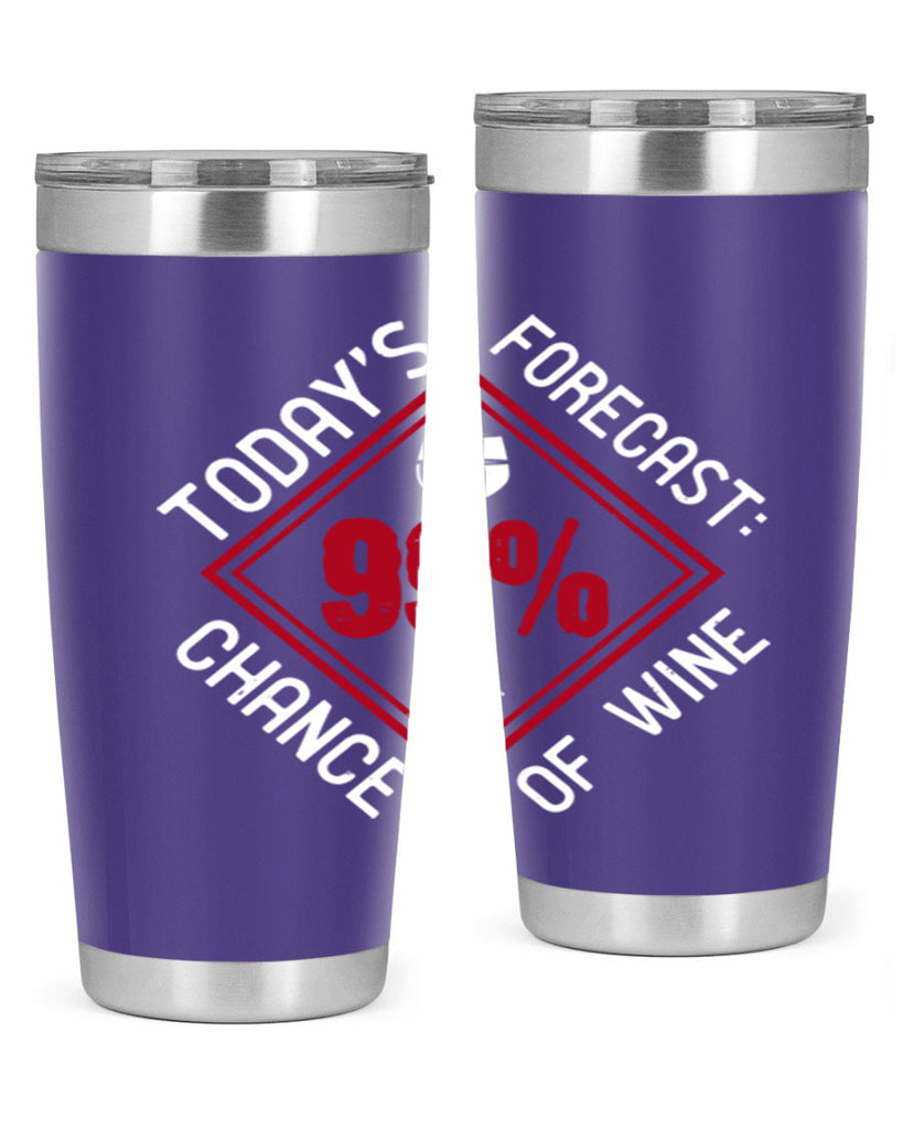 today’s forecast chance of wine of wine 115#- wine- Tumbler