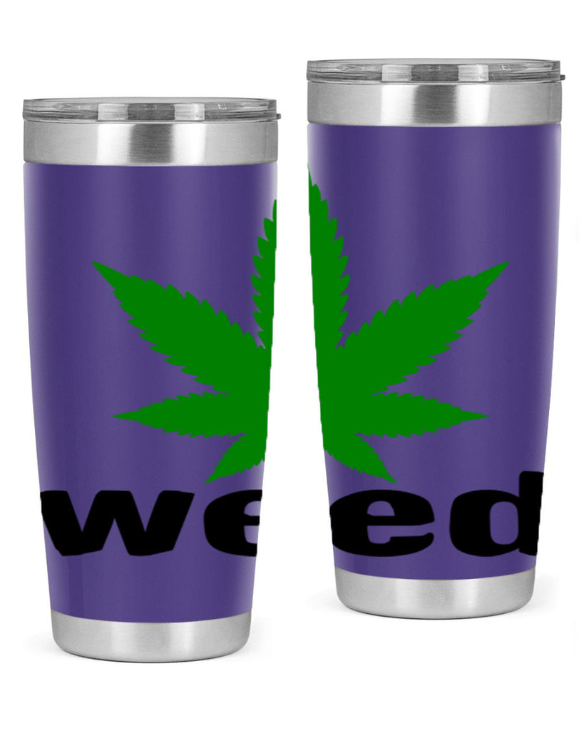 weed 279#- marijuana- Tumbler