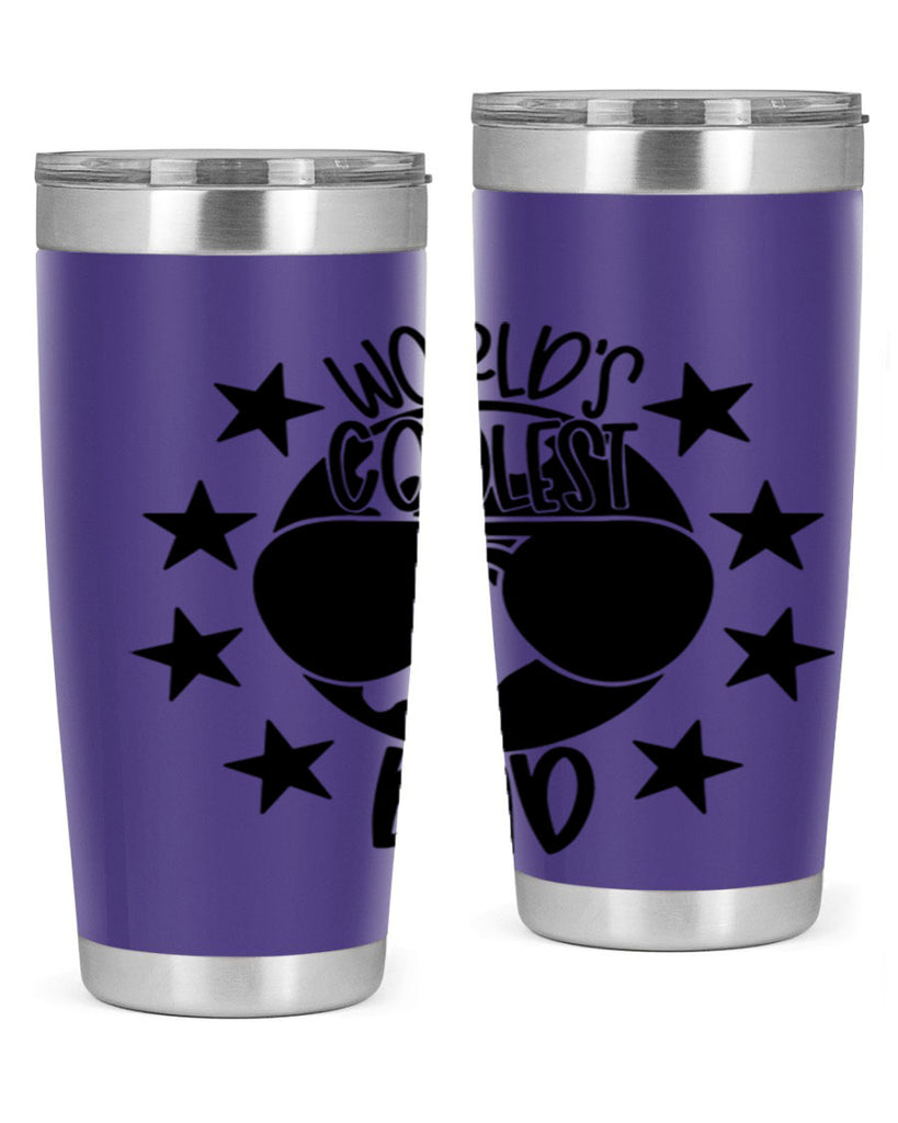 worlds coolest dad 11#- fathers day- Tumbler