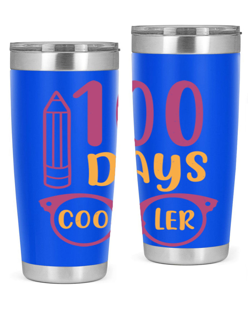 2 days cooler 42#- 100 days of school- Tumbler