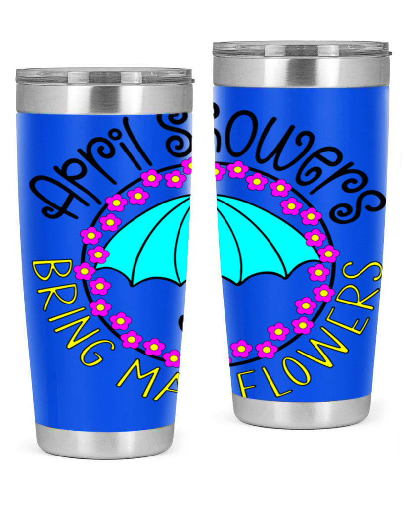 April showers21#- spring- Tumbler