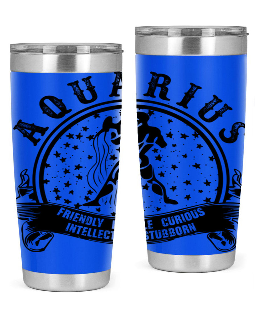 Aquarius 42#- zodiac- Tumbler