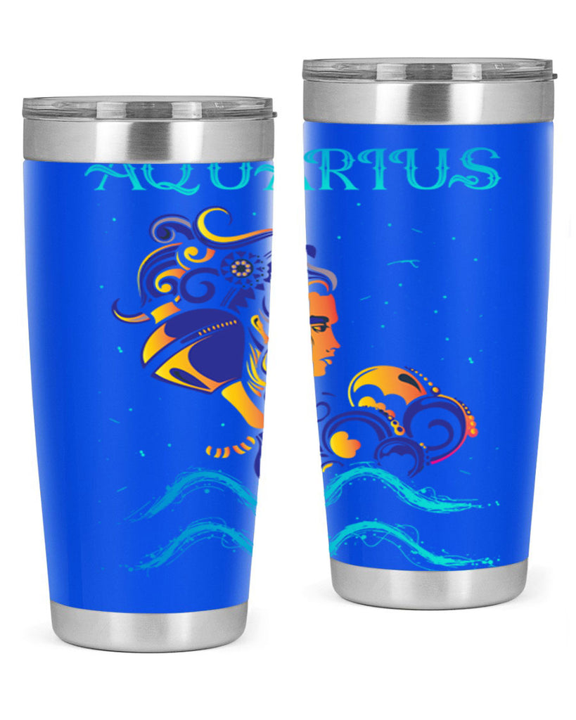 AquariusZodiac 76#- zodiac- Tumbler