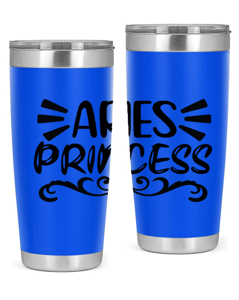 Aries princess 117#- zodiac- Tumbler