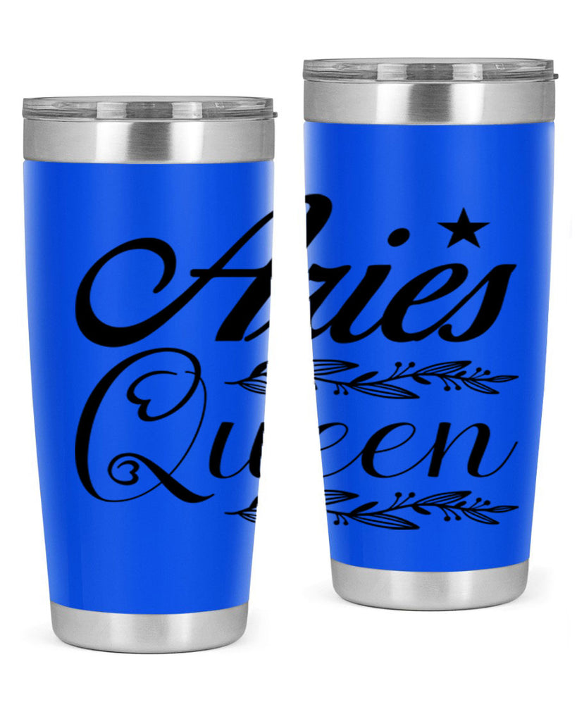 Aries queen 119#- zodiac- Tumbler