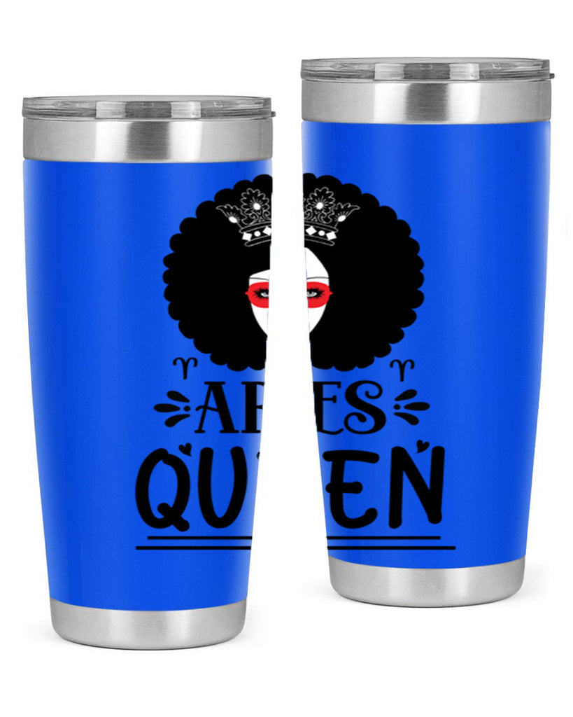 Aries queen 120#- zodiac- Tumbler