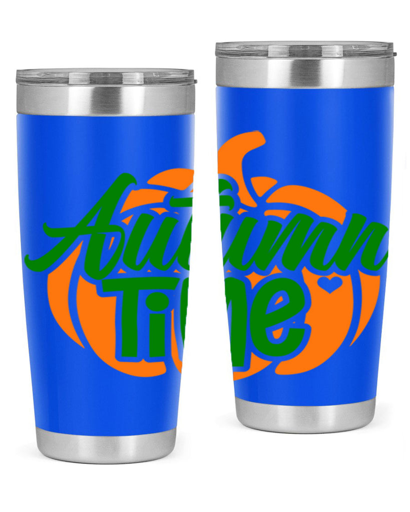 Autumn Time 34#- fall- Tumbler