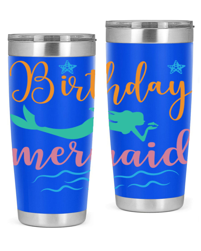 Birthday Mermaid Design 79#- mermaid- Tumbler
