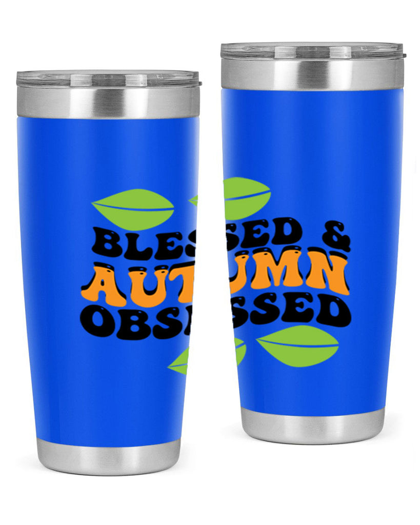 Blessed Autumn Obsessed 48#- fall- Tumbler