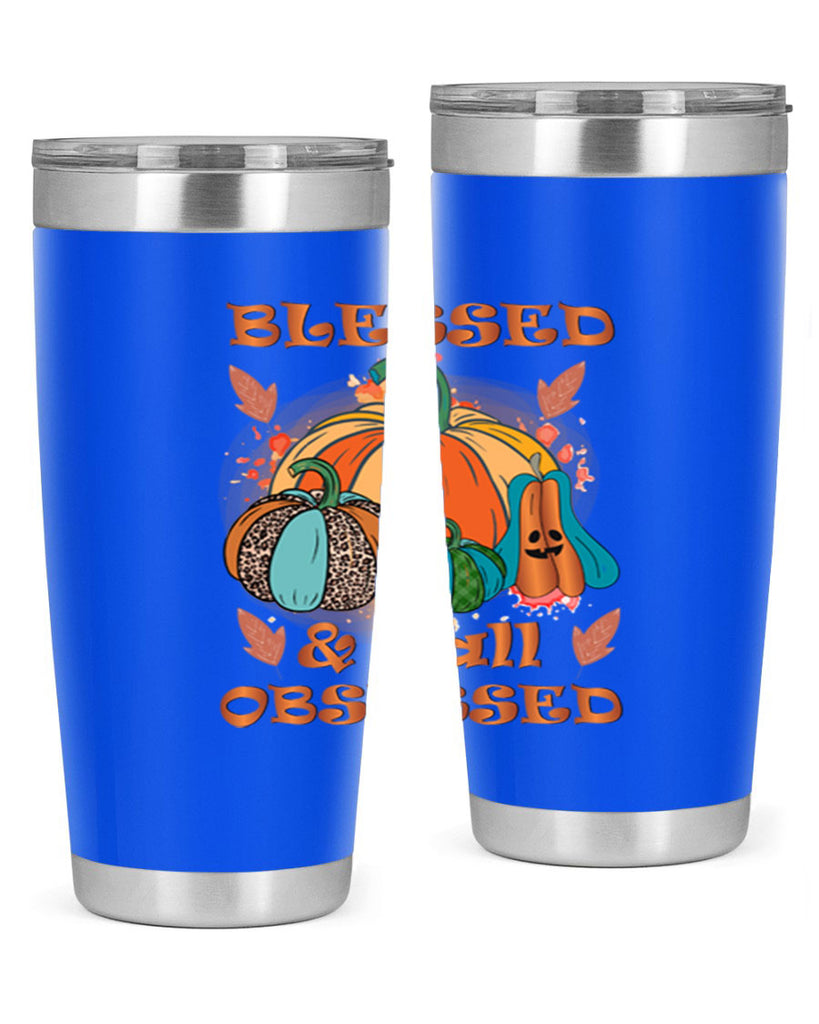 Blessed Fall Obsessed 49#- fall- Tumbler