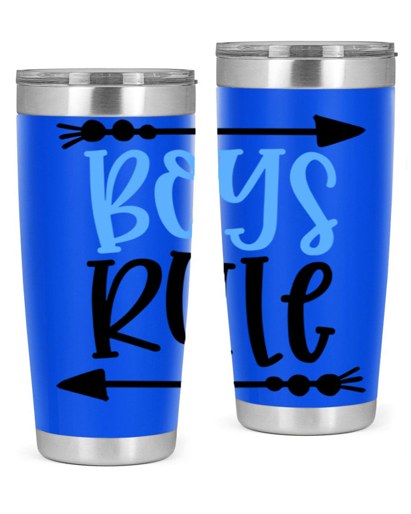 Boys Rule Style 108#- baby- tumbler