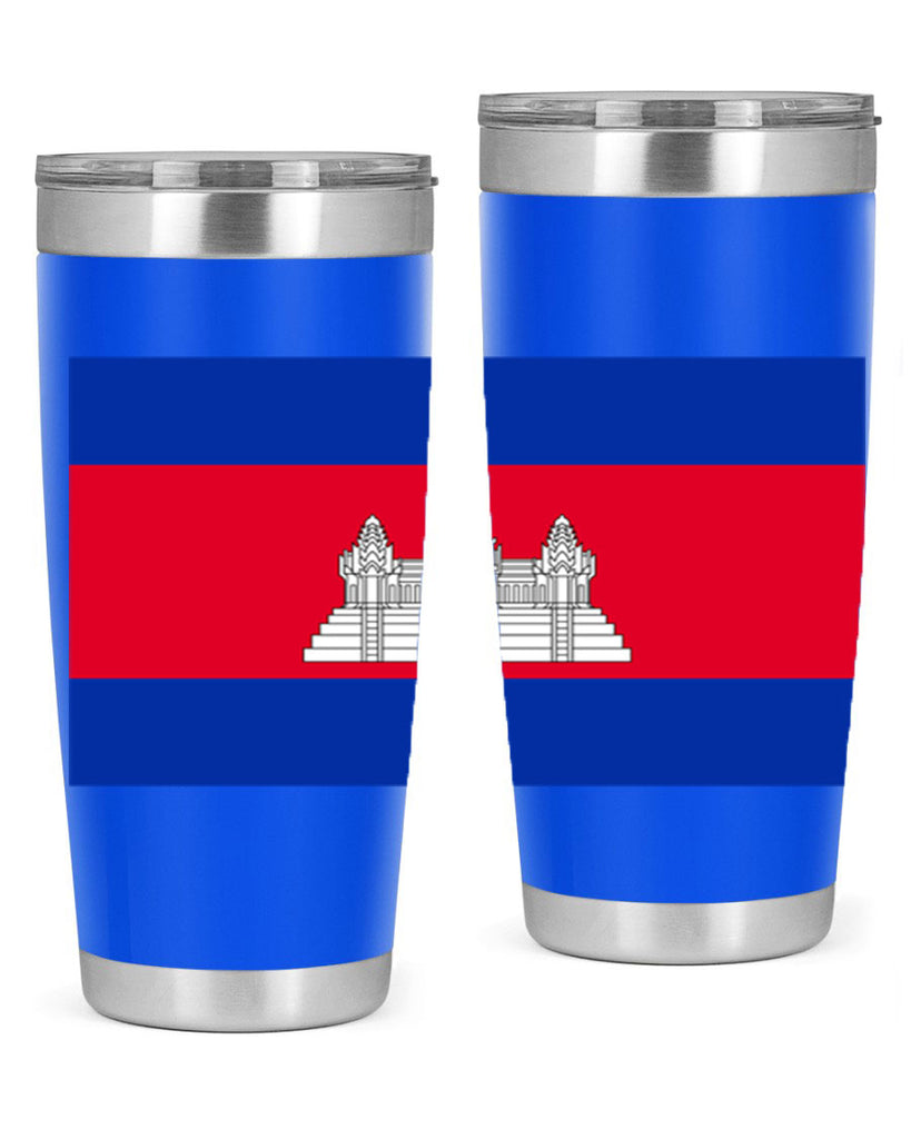 Cambodia 168#- world flags- Tumbler