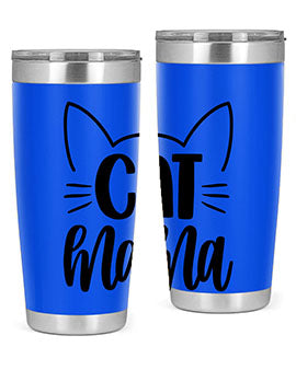 Cat Mama Style 84#- cat- Tumbler