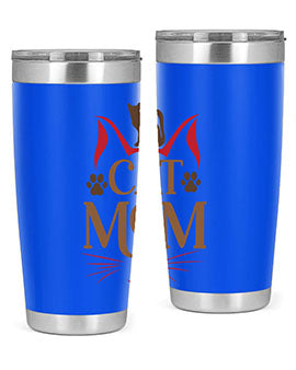 Cat Mom Style 6#- cat- Tumbler