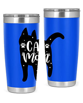 Cat Mom Style 86#- cat- Tumbler