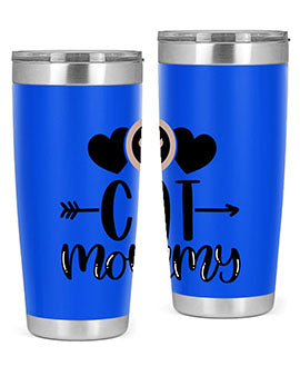 Cat Mommy Style 87#- cat- Tumbler