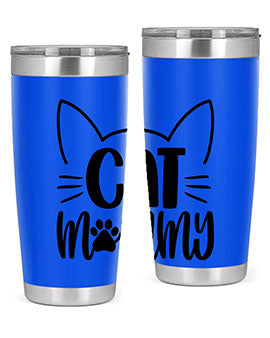 Cat Mommy Style 88#- cat- Tumbler