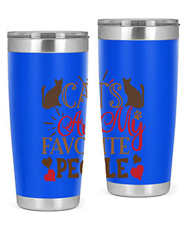 Cats Are My Favorite People Style 8#- cat- Tumbler