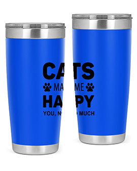 Cats Make Me Style 40#- cat- Tumbler
