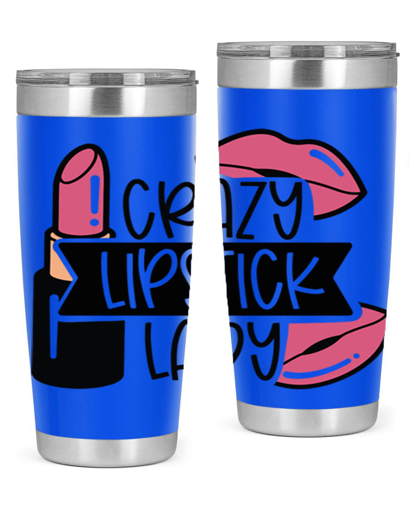 Crazy Lipstick Lady Style 108#- make up- Tumbler