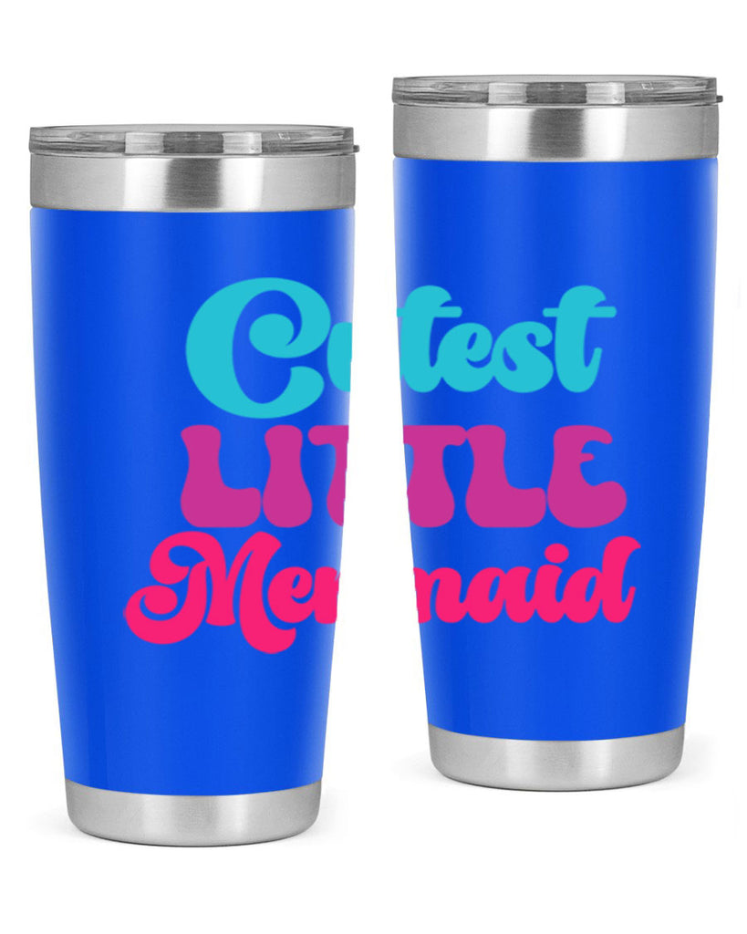 Cutest Little Mermaid 90#- mermaid- Tumbler
