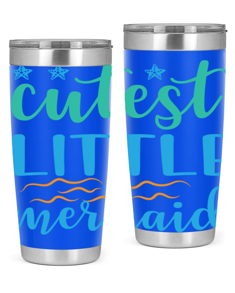 Cutest Little Mermaid Design 97#- mermaid- Tumbler