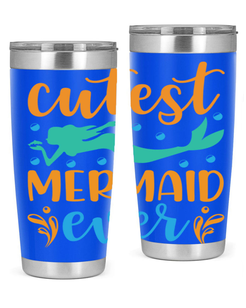 Cutest Mermaid Ever Design 102#- mermaid- Tumbler