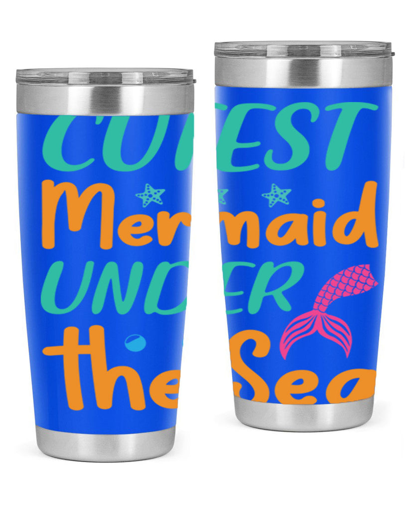Cutest Mermaid Under the Sea 107#- mermaid- Tumbler
