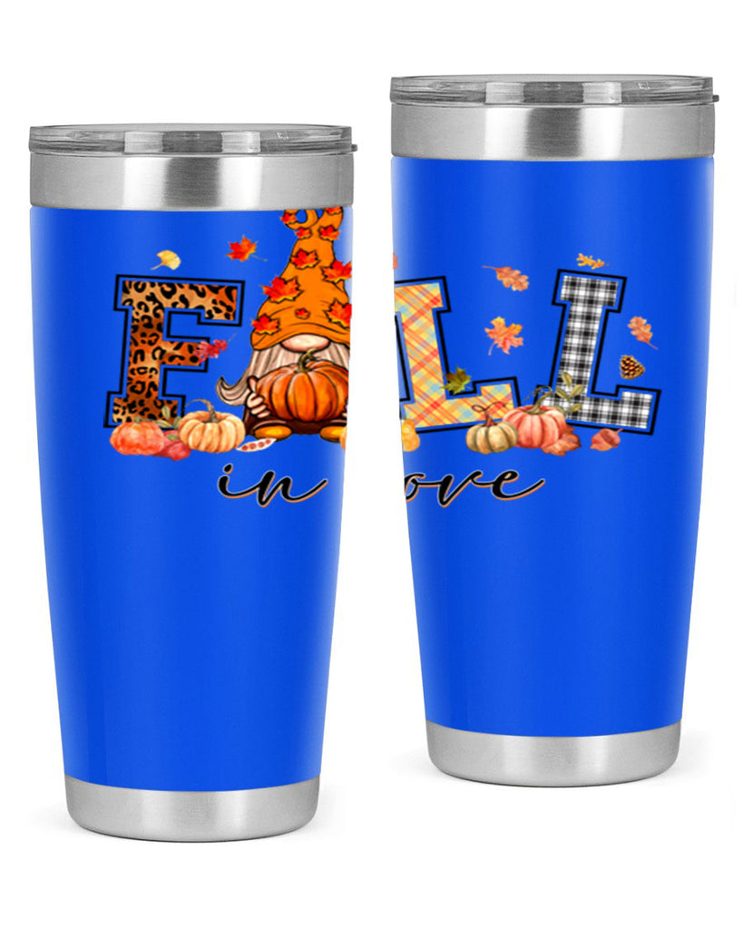 FALLinloveFallGnome 151#- fall- Tumbler