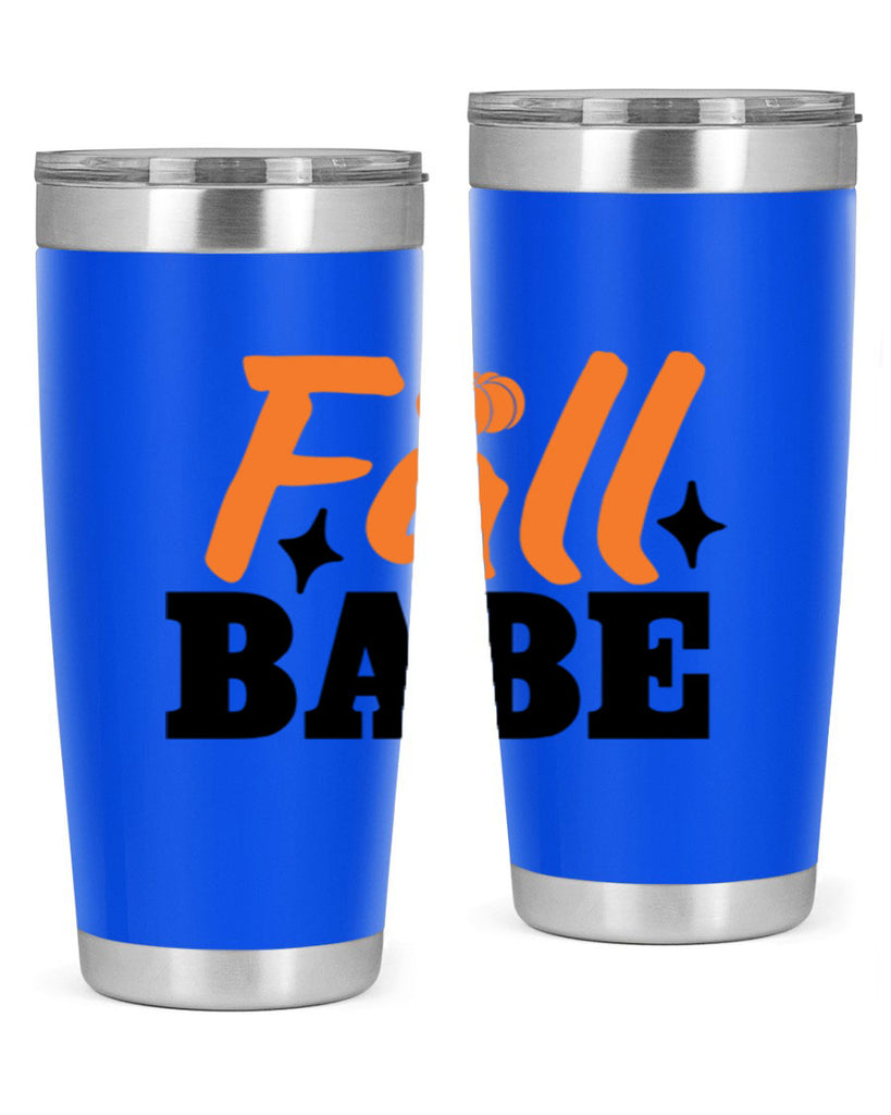 Fall Babe 89#- fall- Tumbler