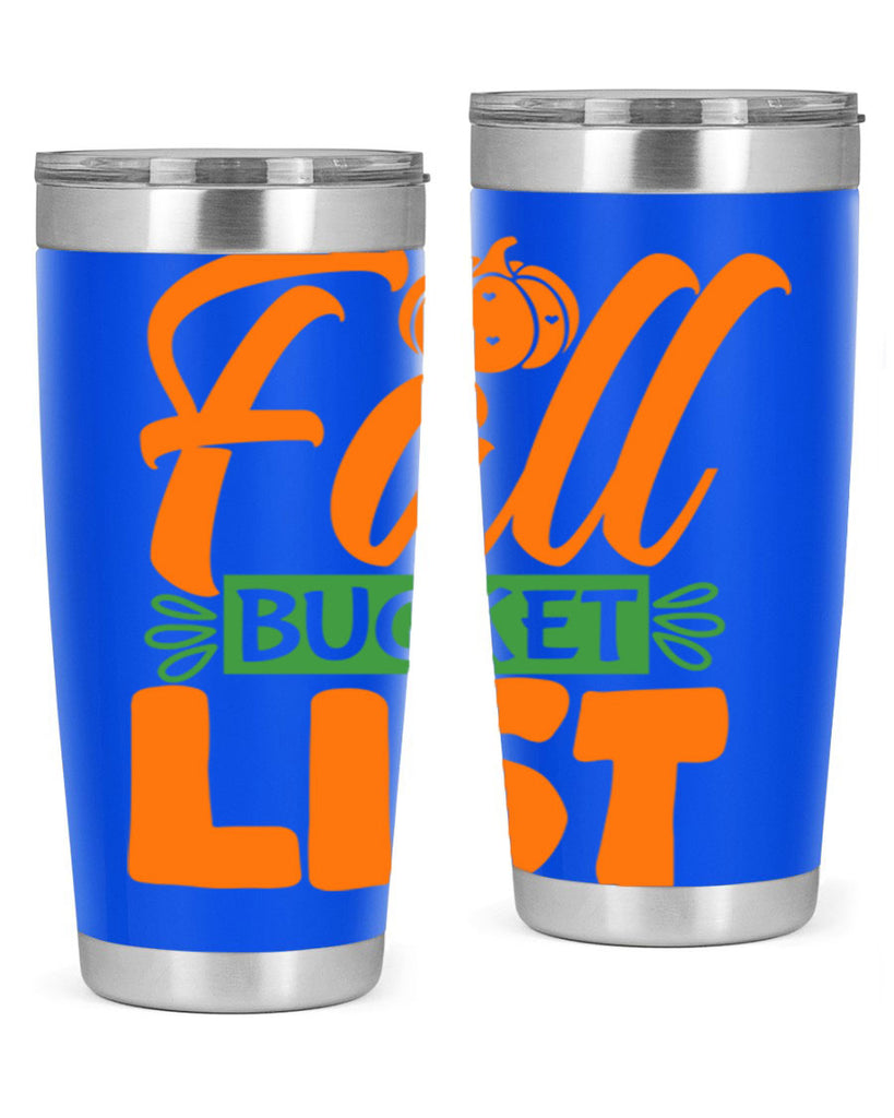Fall Bucket List 93#- fall- Tumbler
