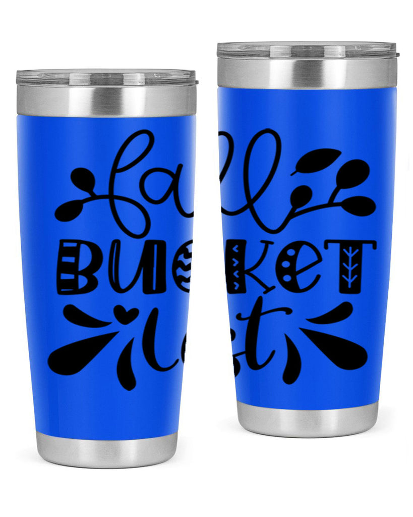 Fall Bucket List 94#- fall- Tumbler