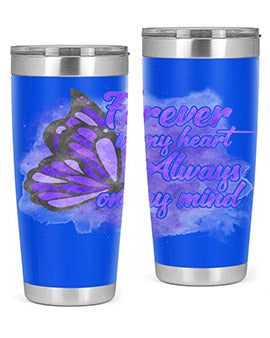 Forever In My Hear Alzheimer 149#- alzheimers- Tumbler