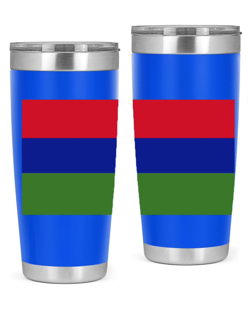 Gambia 135#- world flags- Tumbler