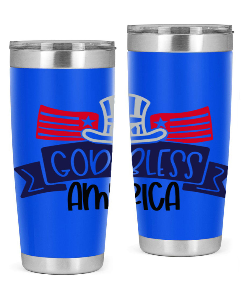 God Bless America Style 151#- Fourt Of July- Tumbler