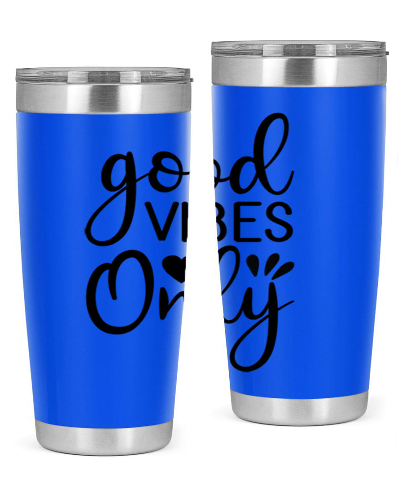 Good vibes only design 202#- mermaid- Tumbler