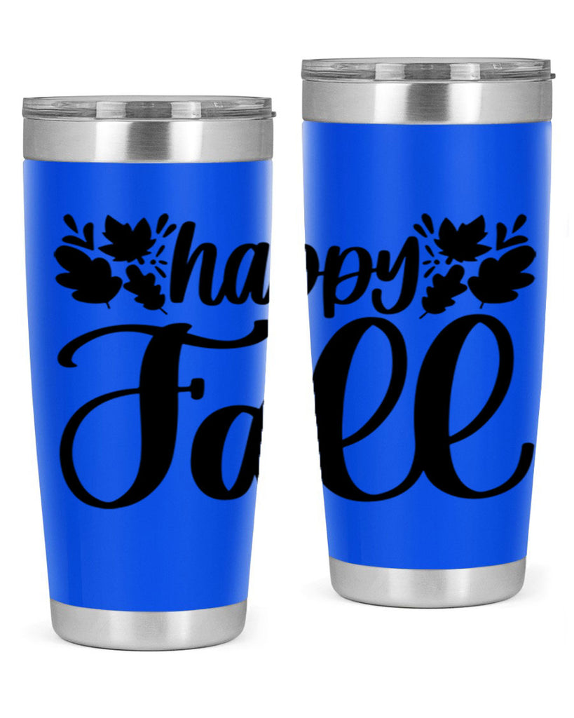 Happy Fall 489#- fall- Tumbler