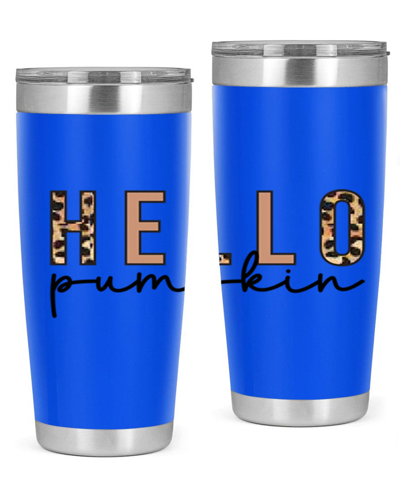 Hello Pumpkin Fall 291#- fall- Tumbler