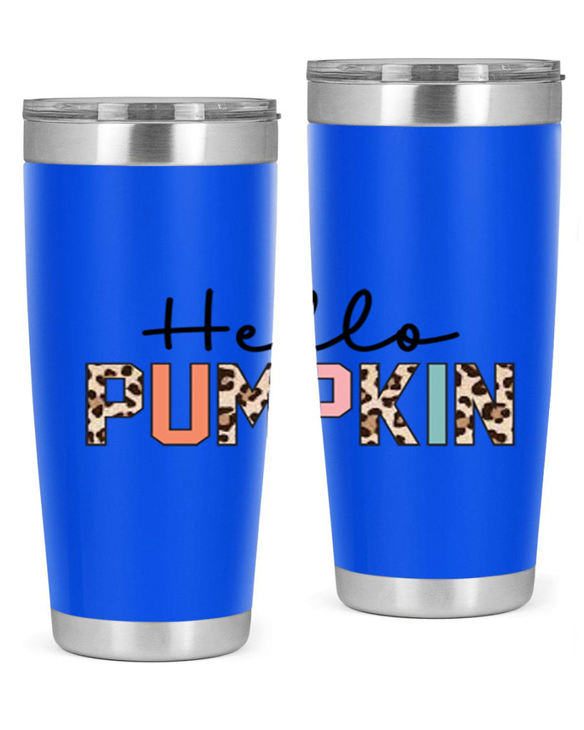 Hello pumpkin 289#- fall- Tumbler