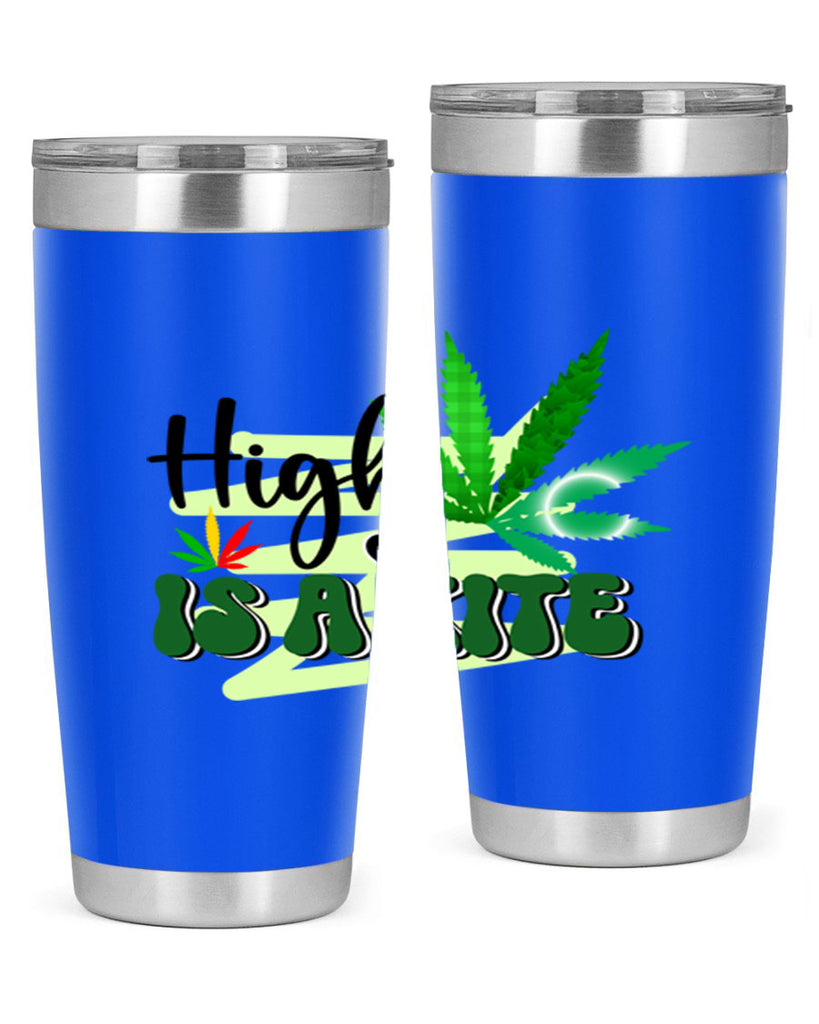 High is a Kite 116#- marijuana- Tumbler