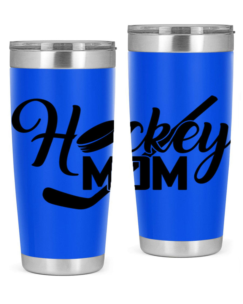 Hockey mom 1186#- hockey- Tumbler