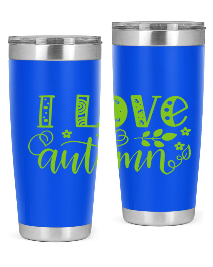 I Love Autumn 325#- fall- Tumbler